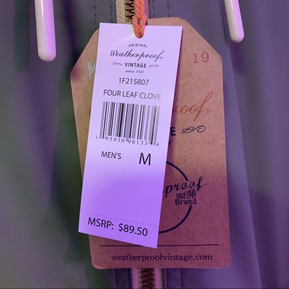 Weatherproof Vintage Four Leaf Clove Jacket - Picture 5 of 5